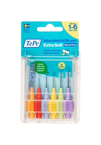 X-soft Diş Arayüz Fırçası 1x 6 Adet Karışık Set