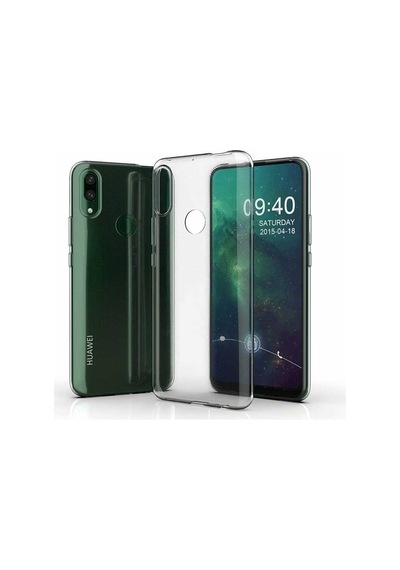 Huawei P Smart Z Kılıf Şeffaf İnce Ve Esnek Süper Silikon Kılıf Renksiz