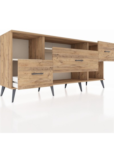 Hyperion Konsol 2 Raflı 3 Çekmeceli 176x44x83 Çam-aytaşı/çam Aytaşı/çam Hyperion Konsol 2 Raflı 3 Çekmeceli 176x44x83 Çam-aytaşı/çam Aytaşı/çam