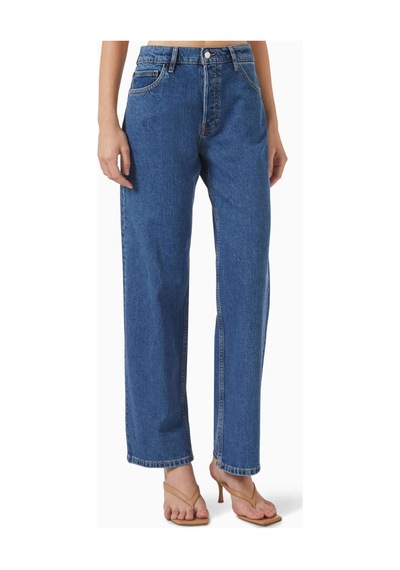Düşük Bel Düz Kesim Jean - Denim, Eb Denim Imzası İle Şık Ve Hemen Her Tarza Uygun Mavi