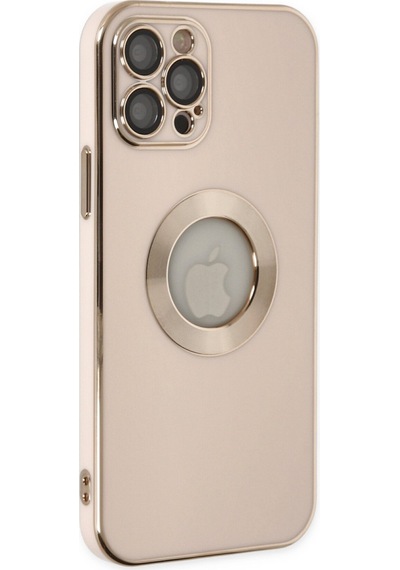 Apple iPhone Uyumlu - 12 Pro Kılıf Store Silikon - Pembe