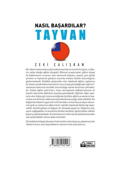 Nasıl Başardılar? Tayvan - Zeki Çalışkan - Maviçatı Yayınları