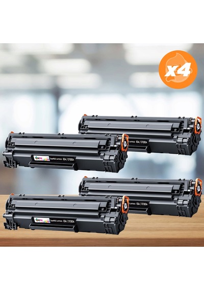 Hp 83a / Cf283a Uyumlu Toner 4'lü Paket / M201 / M125 / M225 / M127
