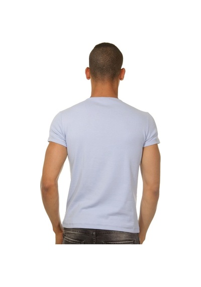 Erkek Tshirt Soft Mavi