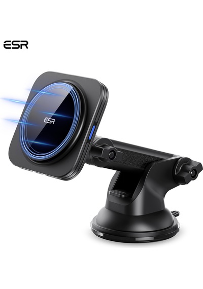 Esr 18w Magsafe Teleskopik Araç İçi Şarj Aleti Ve Telefon Tutucu