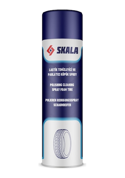 Lastik Temizleyici ve Parlatıcı Köpük Sprey 500 ml