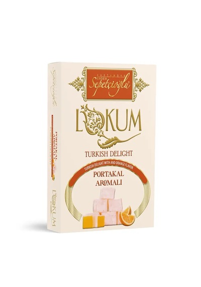 Sepetçioğlu Portakal Aromalı Lokum 270g