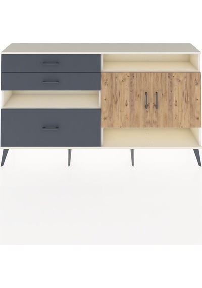 Arges Konsol 4 Raflı 3 Çekmeceli 2 Kapaklı 176x30x99 Aytaşı-çam/a Aytaşı-çam/antrasit Arges Konsol 4 Raflı 3 Çekmeceli 2 Kapaklı 176x30x99 Aytaşı-çam/a Aytaşı-çam/antrasit