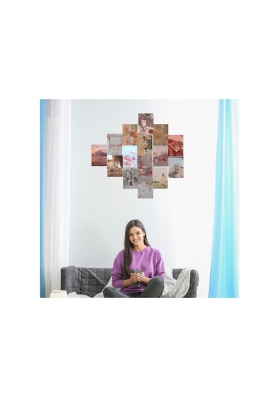 A5 Soft Lifestyle Poster Duvar Kağıdı Seti Estetik Duvar Kolajı Oda Süsleme Afiş Seti