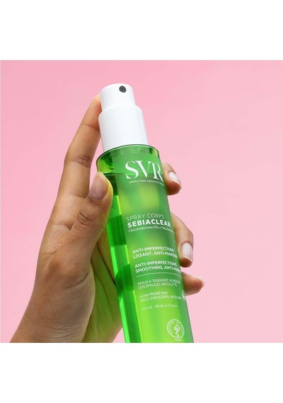 Svr Sebiaclear Spray Corps Vücut Aknelerini Azaltmaya Yardımcı Sprey 150 Ml