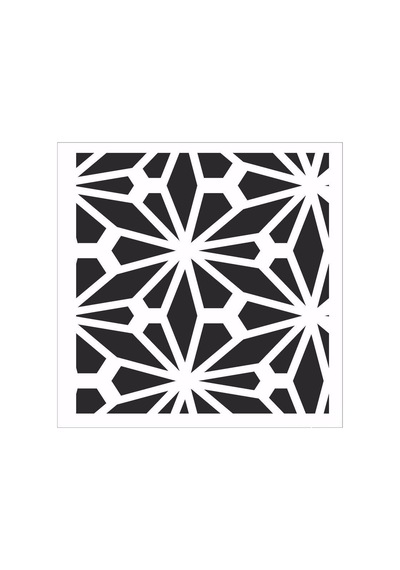 Home Decor Mini Stencıl Hdm-129 25X25