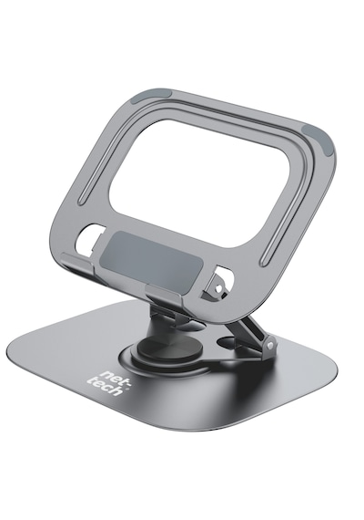 Nettech Nt-ls01 360 Derece Dönebilen Katlanabilir Alüminyum Laptop Ve Tablet Standı Gümüş