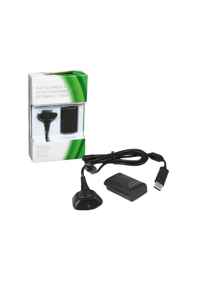 Microsoft Xbox 360 Oyun Kolu Şarj Kit Xbox 360 Batarya