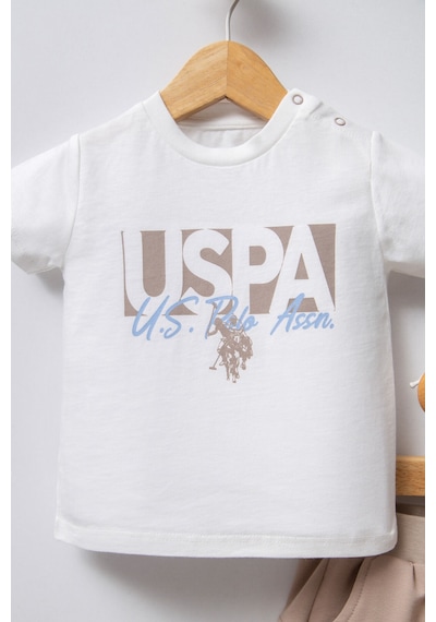 U.S. Polo Assn. Erkek Bebek Krem Takım Usb2331-c-v1 Krem