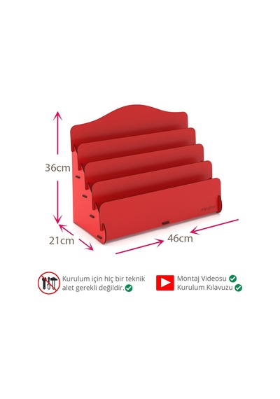 Mini Lucky 4 Raflı Ahşap Masaüstü Mini Kitaplık Montessori Çocuk Kitaplığı Çocuk Odası Kitaplık Kırmızı - 570907565 Kırmızı Mini Lucky 4 Raflı Ahşap Masaüstü Mini Kitaplık Montessori Çocuk Kitaplığı Çocuk Odası Kitaplık Kırmızı - 570907565 Kırmızı