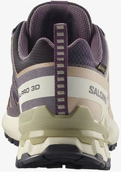 Salomon Xa Pro 3d V9 Gore-tex Kadın Krem Outdoor Ayakkabı-15682 Mor