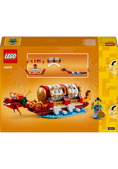 LEGO® Festival Takvimi 40678 – 10 Yaş ve Üzeri Çocuklar için Yeni Ay Yılı Temalı Oyuncak Yapım Seti