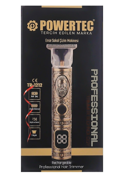 Powertec Tr-1212 Sakal Ense Tıraş Makinesi