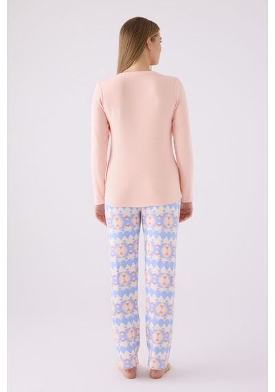 Arnetta Kadın Pembe Pijama Takımı Ar3098-s-v1 Pembe