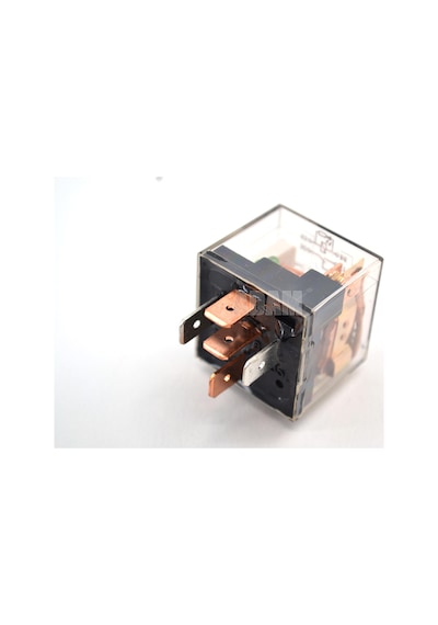 Şeffaf Mini Röle Şeffaf Yeşil Ledli 60A 12V 5T Eng