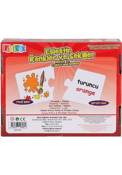 1001-cs Eşleştir Renkler Ve Şekiller