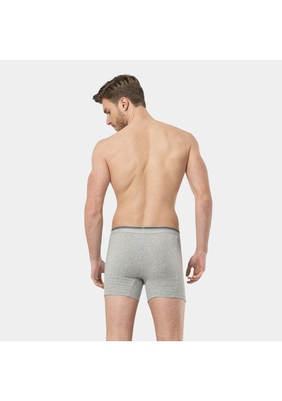 Türen Erkek Likralı Düğmeli Boxer 2'li Paket 135/gri Gri