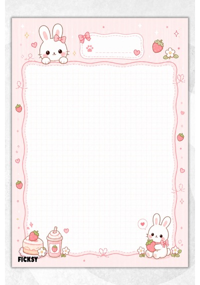 A5 Bloknot Kareli Defter - 50 Yaprak - Memopad - Notepad - Not Defteri - Not Kağıdı - 3838 Çok Renkli