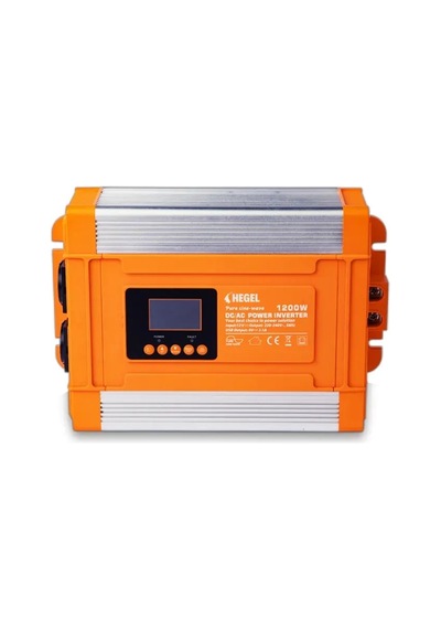 Hegel 1200w 12v Ekranlı Tam Sinüs İnverter