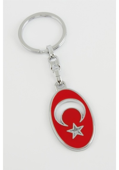 Ay Yıldız Metal Anahtarlık 58920839