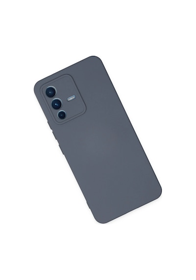 Cosmotex Newface Vivo V23 5g Kılıf Nano İçi Kadife Silikon - Gri