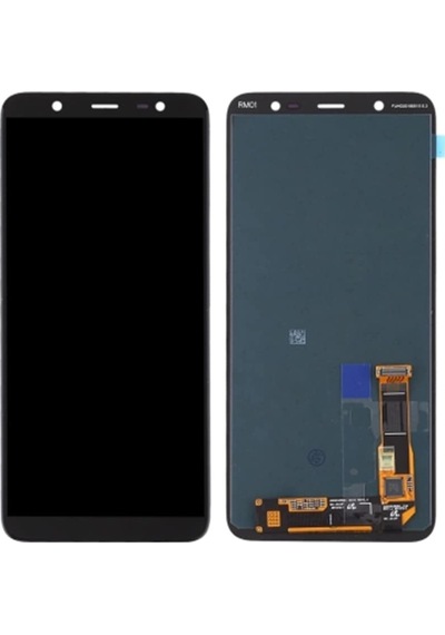 Samsung Uyumlu, Galaxy J8 J810 Lcd Ekran Dokunmatik Siyah Oled Çıtasız