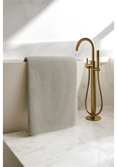 Banyo Havlusu 90x150 Cm %100 Pamuklu Otel Havlusu Gramajlı 600 Gr Gri