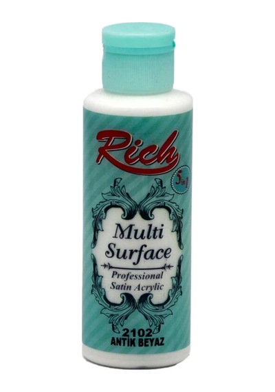 Supertrend Multi Surface Her Yüzey İçin Akrilik Boya 120 Cc. 2102 Antik Beyaz 2102