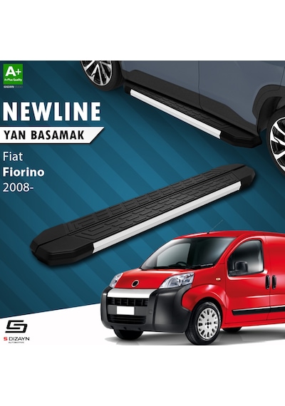 S-dizayn Fiat Fiorino Newline Aluminyum Yan Basamak 173 Cm 2008 Ü