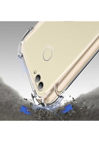 Huawei P Smart Kılıf Zore Nitro Anti Shock Silikon Renksiz