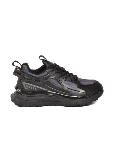 Pierre Cardin Siyah Fileli Hafif Esnek Hafızalı Taban Unisex Spor Ayakkabı Pcı-10106 G