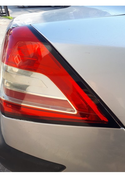 Renault Megane 2 Stop Çerçevesi Sticker / MAT SİYAH