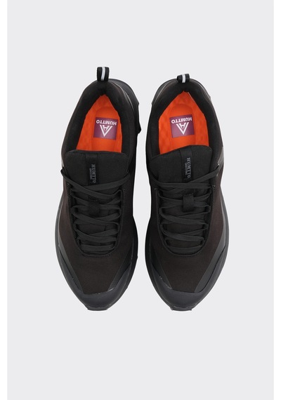 Derinet İthal Malzeme Su Geçirmez Erkek Sneaker Siyah Siyah