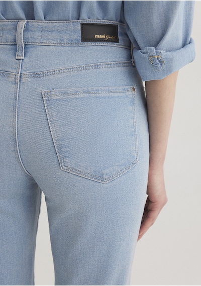 Mavi - Cindy Açık Mavi Gold Shape Jean Pantolon 100277-84410 Mavi