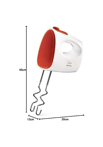 Ariete Mixy El Mikseri 1541/00 - Çırpma Teli, 250 Watt, Hamur Yoğurma, 5 Kademeli Hız Ayarı, 2 Çırpıcı Ve 2 Yoğurma Kancası 002 Ariete Mixy El Mikseri 1541/00 - Çırpma Teli, 250 Watt, Hamur Yoğurma, 5 Kademeli Hız Ayarı, 2 Çırpıcı Ve 2 Yoğurma Kancası 002