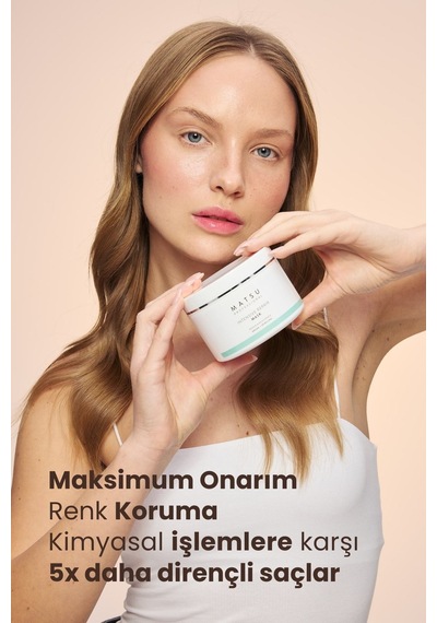 Matsu Professional Intensive Repair Yıpranmış Saçlar Için Yoğun Onarıcı Üçlü Avantaj Bakım Seti 750 ML