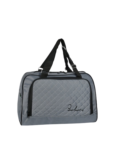 Galb Leather Unisex Ayarlanabilir Askilikli Spor Seyahat El Valizi Gri