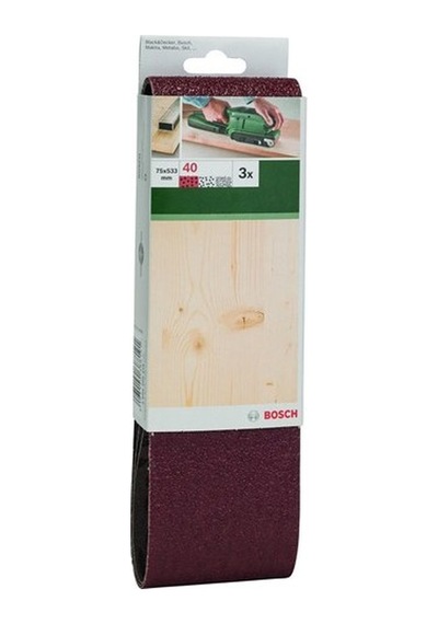 75 X 533 Mm 40 Kum Tank Zımpara Kağıdı 3'lü Paket