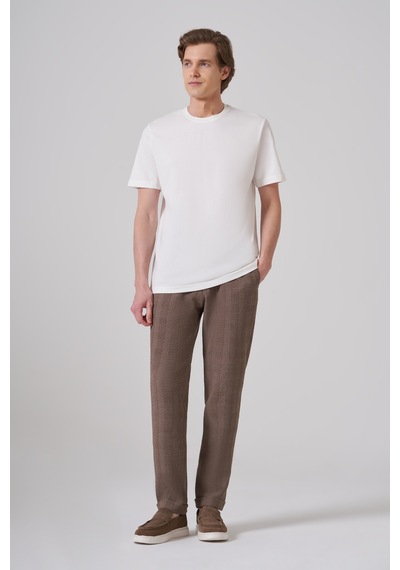 Morven Erkek Ekru Basic Bisiklet Yaka Dynamic Fit Pamuk T-shirt 26yc018008454 Ekru Morven Erkek Ekru Basic Bisiklet Yaka Dynamic Fit Pamuk T-shirt 26yc018008454 Ekru