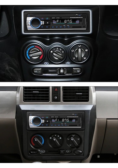 Exvol Kingwin EXW-21 Araba Oto Teyp 4x60W Bluetooth Usb Sd Aux 2 Yıl Garantili