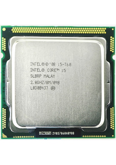Intel i5-760 4 Core 3.33 Ghz LGA1156 8 MB 95 W İşlemci Tray