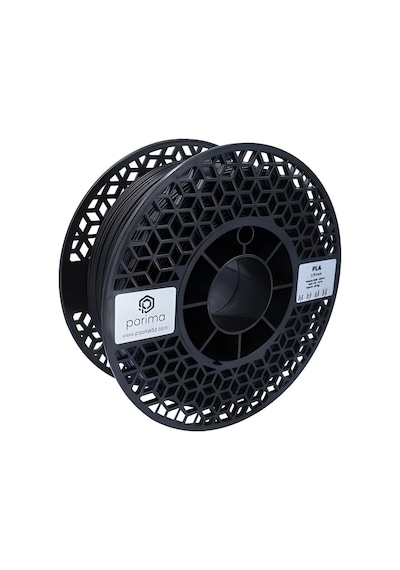 Porima Pla 1.75mm Siyah Ral9005 Filament 1 Kg