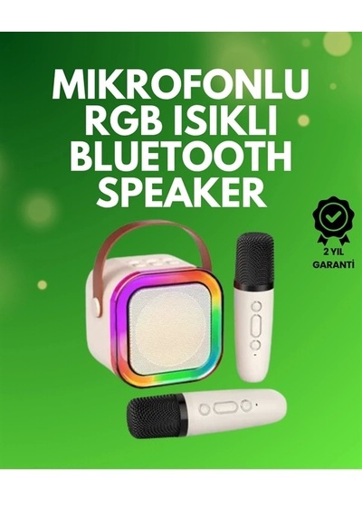 Taşınabilir Bluetooth Karaoke Sistemi Geniş Pil Kapasitesi