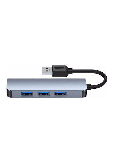 Wozlo AD-067 4 Port Usb 3.0 Çoğaltıcı Çoklayıcı Hub Switch Adaptör - Yüksek Hız 5 Gbps