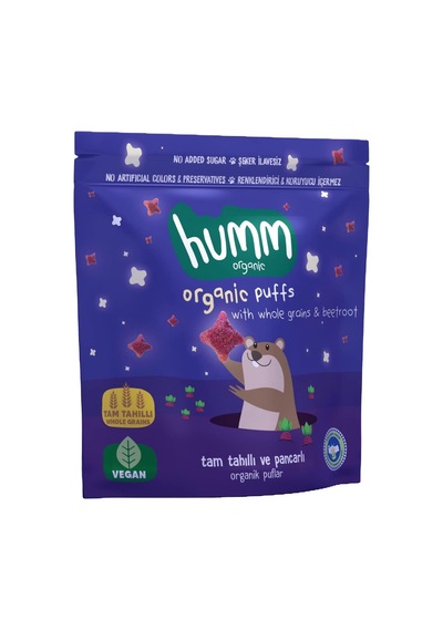Organik Pancarlı Ve Tam Tahıllı Puflar, 1 Paket Diğer